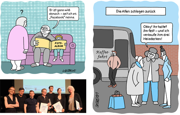 Veranstaltung | Karikaturenwettbewerb "Schluss mit lustig?" | Preisverleihung | © Katharina Greve