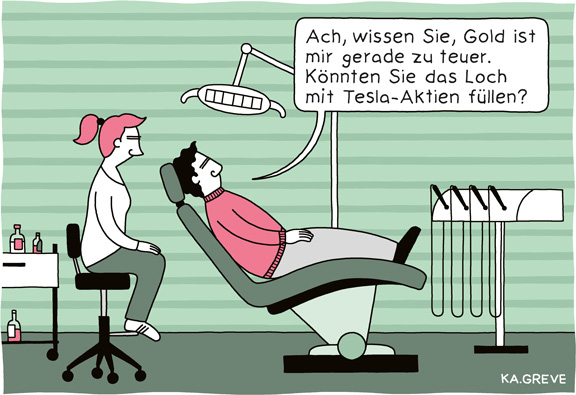 Cartoon | Goldpreis | © Katharina Greve