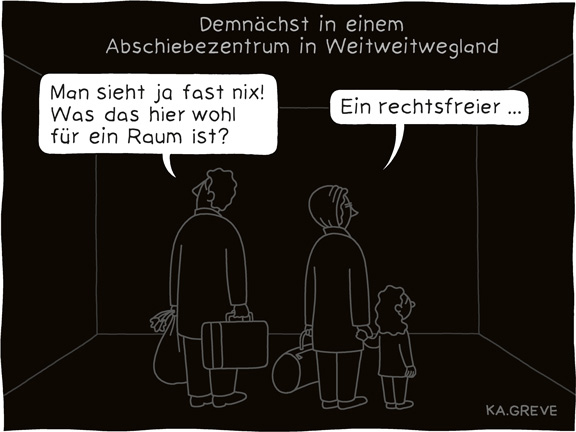 Cartoon | Return-Hubs | © Katharina Greve